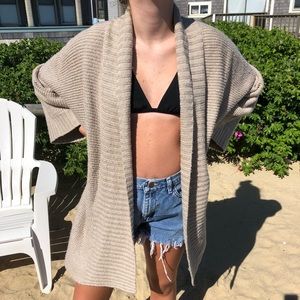 Thick oversized cardigan from urban outfitters